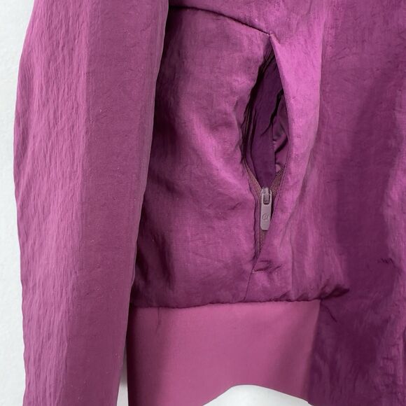 Lululemon Womens Puffer Jacket 6 Non Stop Bomber Reversible Quilted Zip Marvel - Picture 7 of 12
